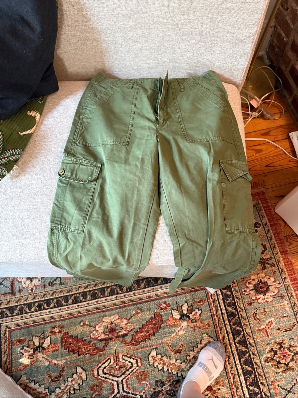J. Crew Olive Utility Cargo Pants